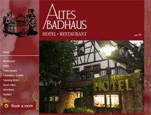 Tablet Screenshot of en.altesbadhaus.de